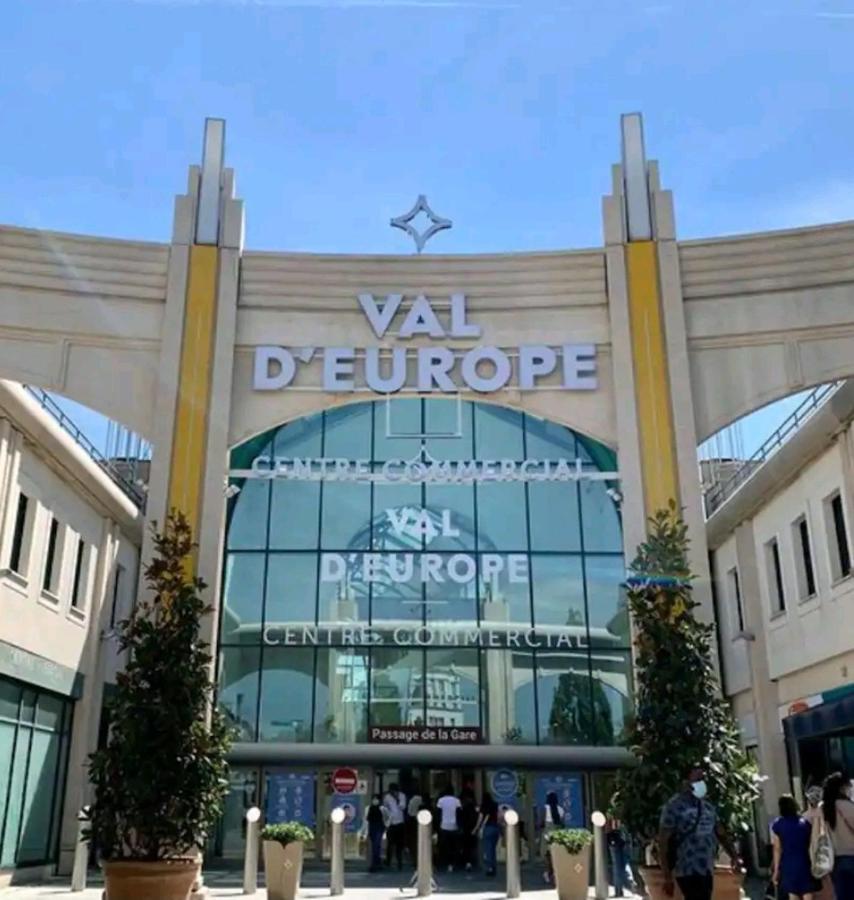 2 Chambres Privees - 6 Personnes A 8 Minutes De Disneyland Montévrain Eksteriør billede